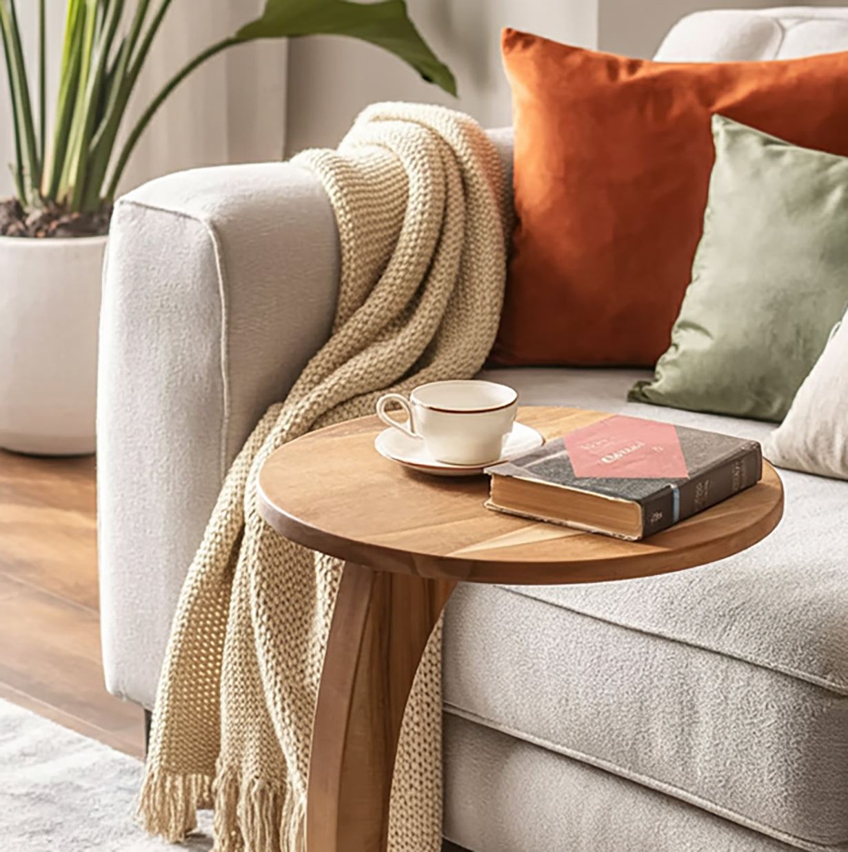 Rustieke Massief Houten Haltafel – Modern Farmhouse Stijl