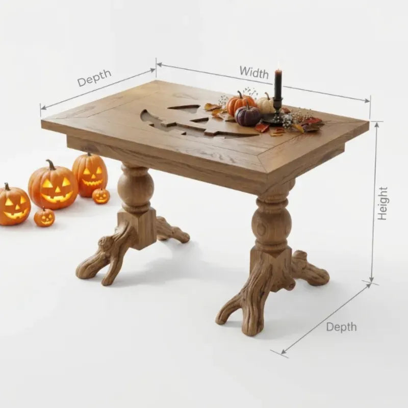 Organische Boomwortel Salontafel - Massief Hout Zithoek